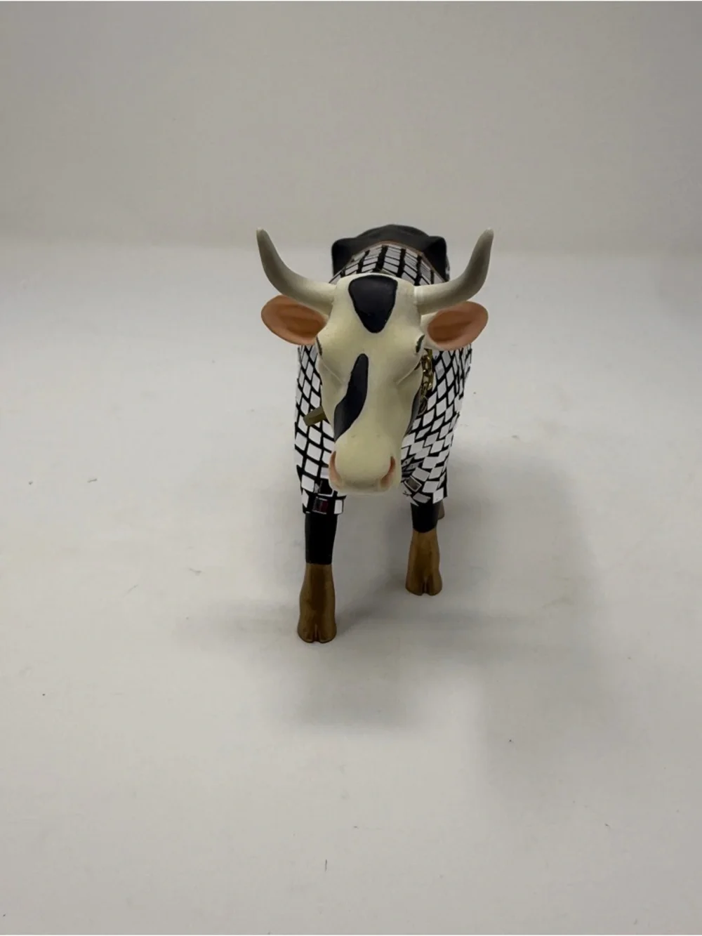 NWT Cow Parade Retired Disco Cow Figurine #9134